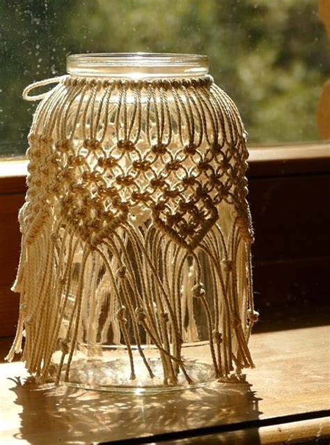 Macrame Jar Cover Patterns Free