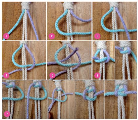 Macrame Knot Bracelet Instructions