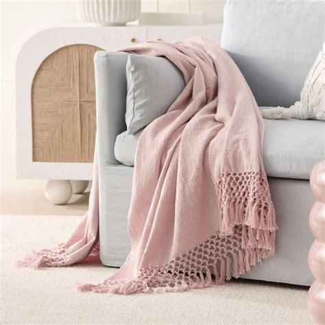 Macrame Knot Throw Adairs