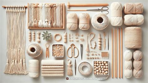 Macrame Knots Materials