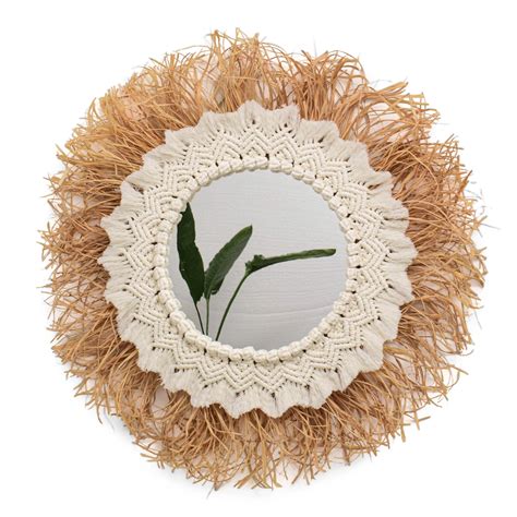 Macrame Mirror Frame