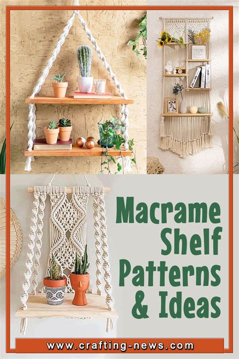Macrame Shelf Hanger Tutorial