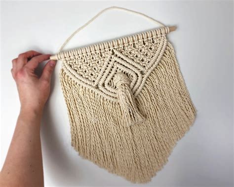 Macrame Small Wall Hanging Pattern