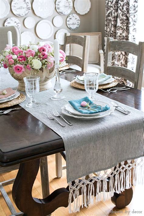 Macrame Table Runner Decor Ideas