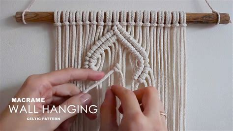 Macrame Wall Hanging Pattern Tutorial
