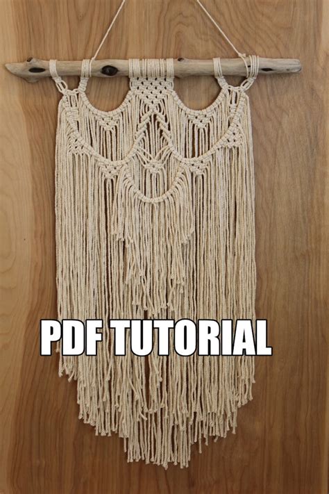 Macrame Wall Hanging Tutorial Pdf