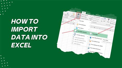 macro to import data into excel