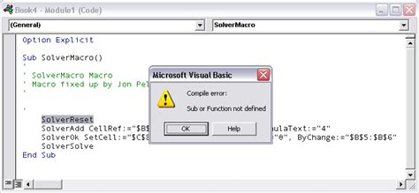 macro to run solver