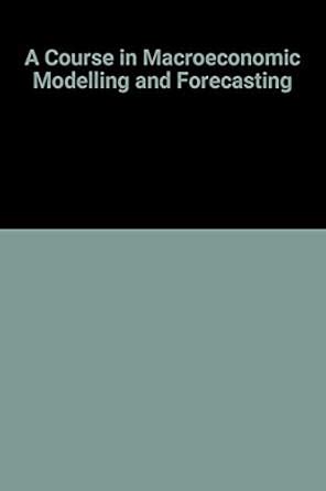 macroeconomic modelling course