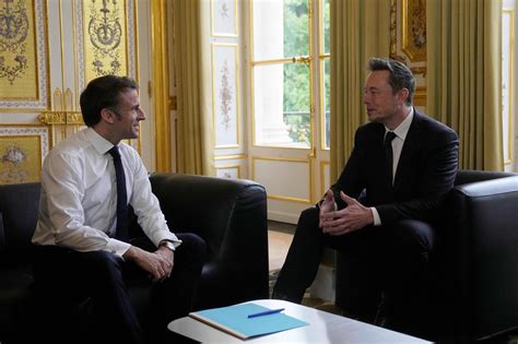 macron et elon musk