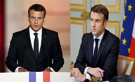 macron height weight