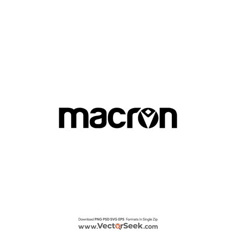 macron logo vector