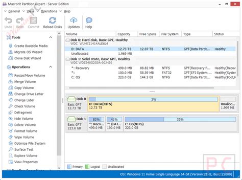 Macrorit Partition Expert Server