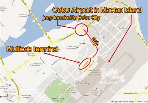 mactan cebu international airport map
