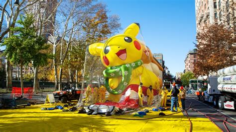 Attempted Bloggery 2016 Macy's Thanksgiving Day Parade Balloon Inflation