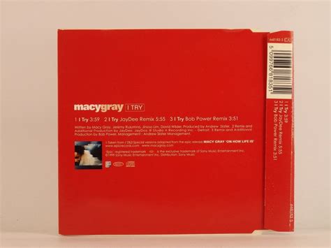 Subject Macy Gray I Try References