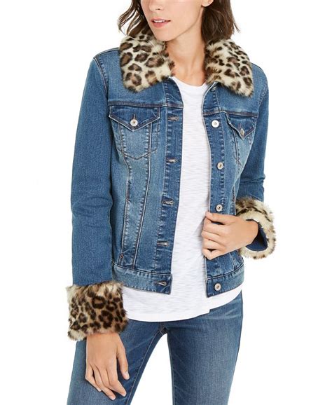 macys inc denim jacket