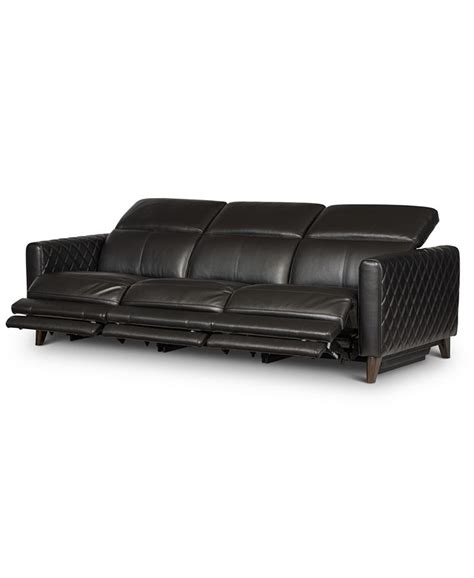 Macys Leather Sofa Recliners