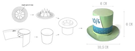 Mad Hatter Hat Template Printable