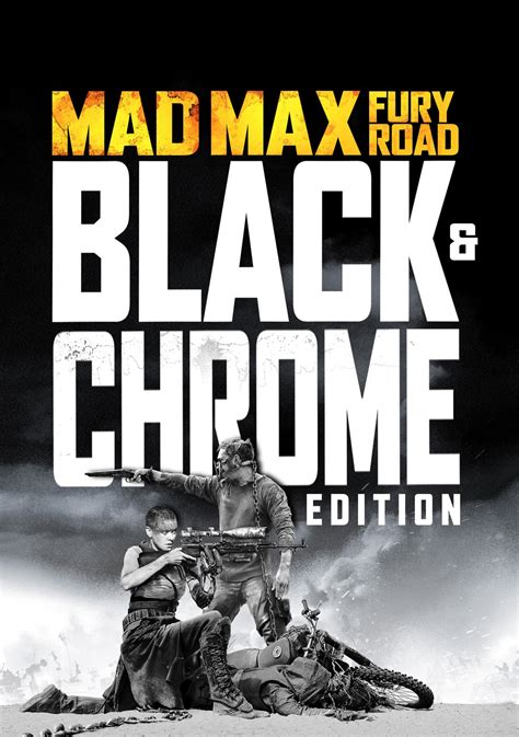mad max fury road black and chrome blu ray