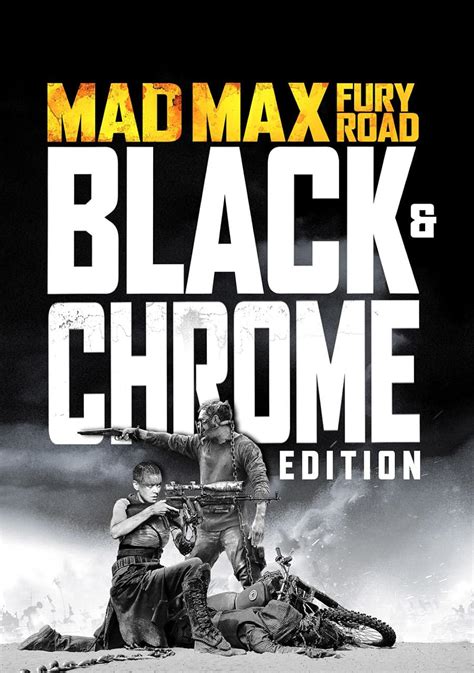 mad max fury road black and chrome dvd