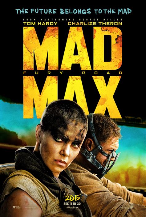 mad max fury road movie poster