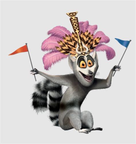 madagascar character that says king julien