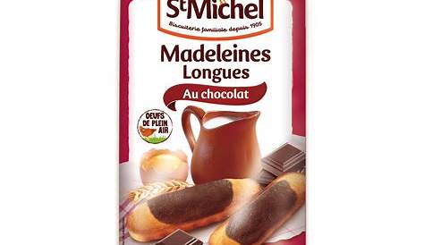 Madeleines nappées chocolat ST MICHEL le paquet de 350 g