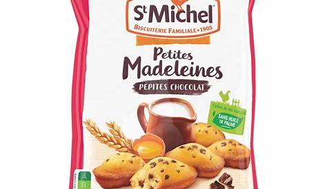 St Michel Madeleines Pépites de Chocolat 400g (lot de 10 x