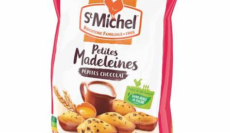 St Michel Madeleines Pépites de Chocolat 400g (lot de 10 x