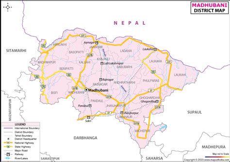 madhubani district std code