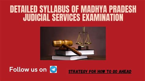 madhya pradesh civil judge syllabus