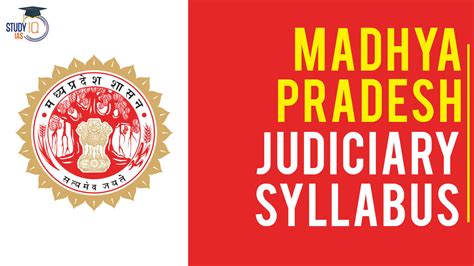 madhya pradesh judiciary syllabus