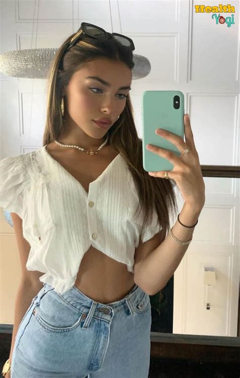 madison beer diet and workout