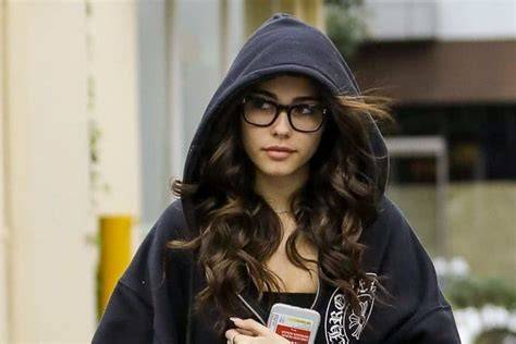 madison beer glasses