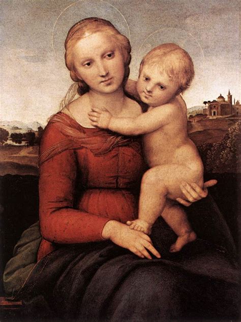 madonna and child raphael