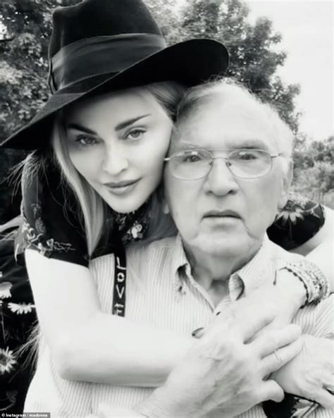 madonna and her father