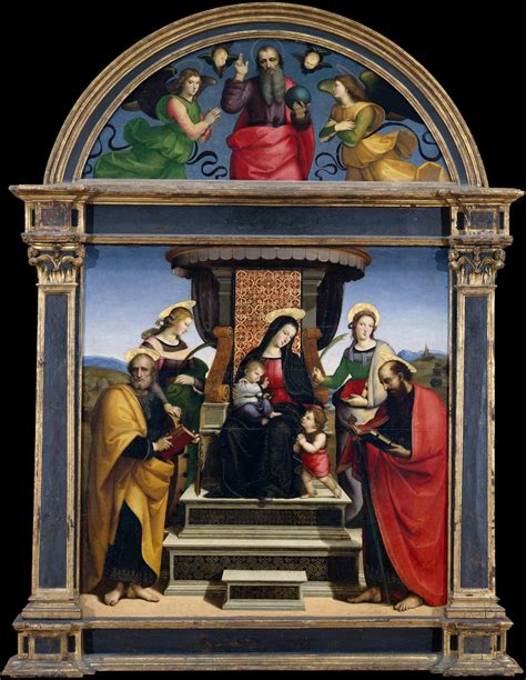 madonna and the child with saints