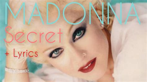 madonna secret lyrics