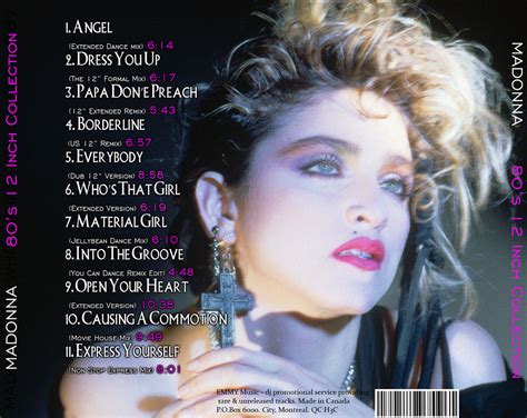 madonna songs list 80s borderline