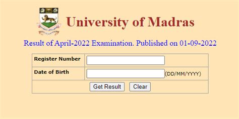 madras university result 2022 ug