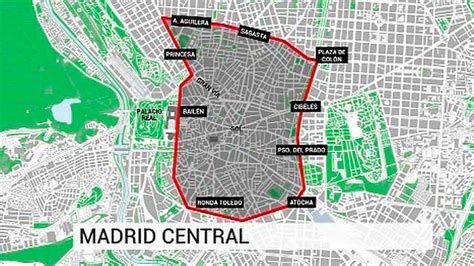 madrid central mapa 2022