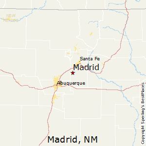 MyTopo Madrid, New Mexico USGS Quad Topo Map