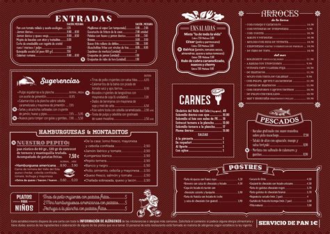 madrid spain restaurant menus