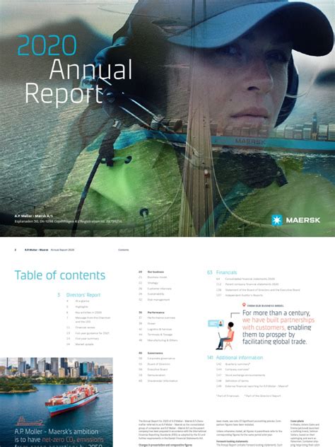 maersk annual report 2020