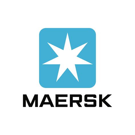 maersk logo white png