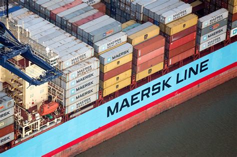 maersk shipping company stock price