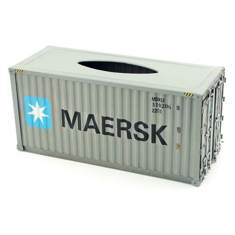 maersk toy shipping container metal