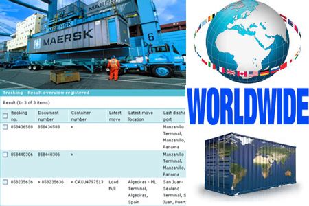 maersk tracking booking