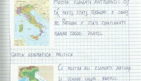 LA MAESTRA MARIA TI SALUTA: GEOGRAFIA CLASSE 4^